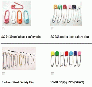 Safety Pin & Nappy Pin